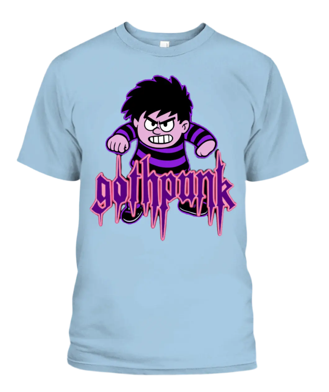 gothpunk menace v1 Unisex T-Shirt | Gildan 5000 goth clothing, punk clothing Mojopriest PhD