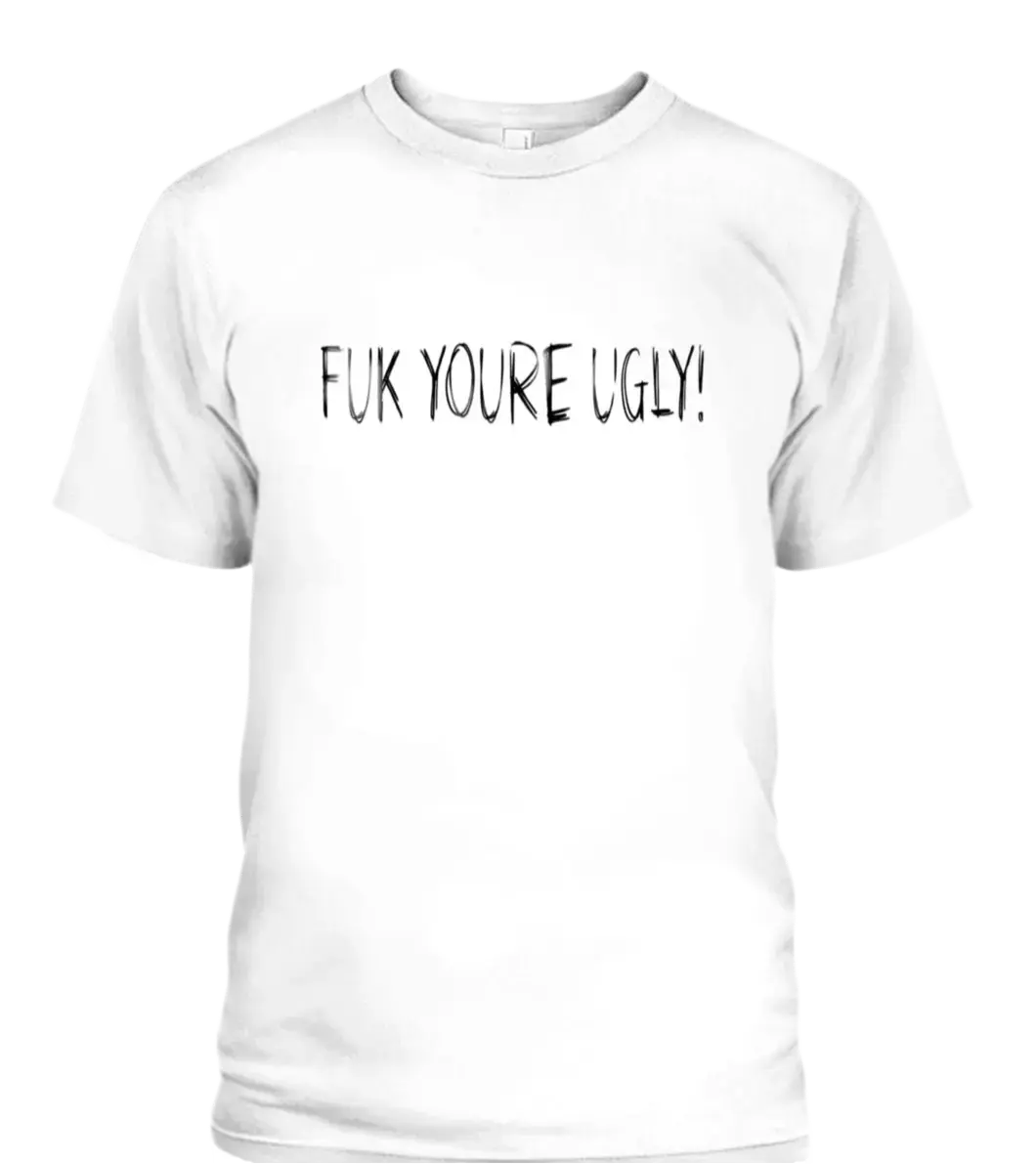gothpunk Fuk you’re ugly v2 Unisex T-Shirt | Gildan 5000. Goth clothing, punk, clothing. Mojopriest PhD