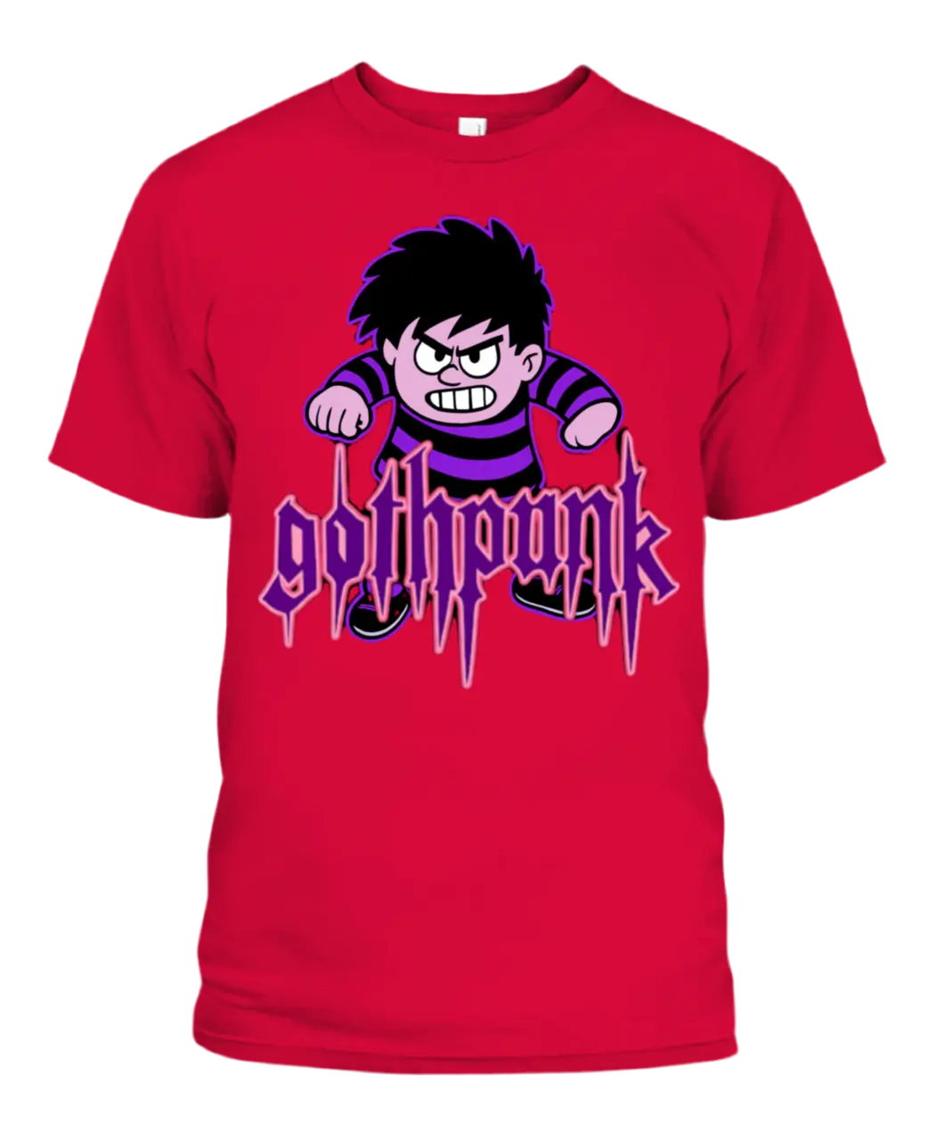 gothpunk menace v1 Unisex T-Shirt | Gildan 5000 goth clothing, punk clothing Mojopriest PhD