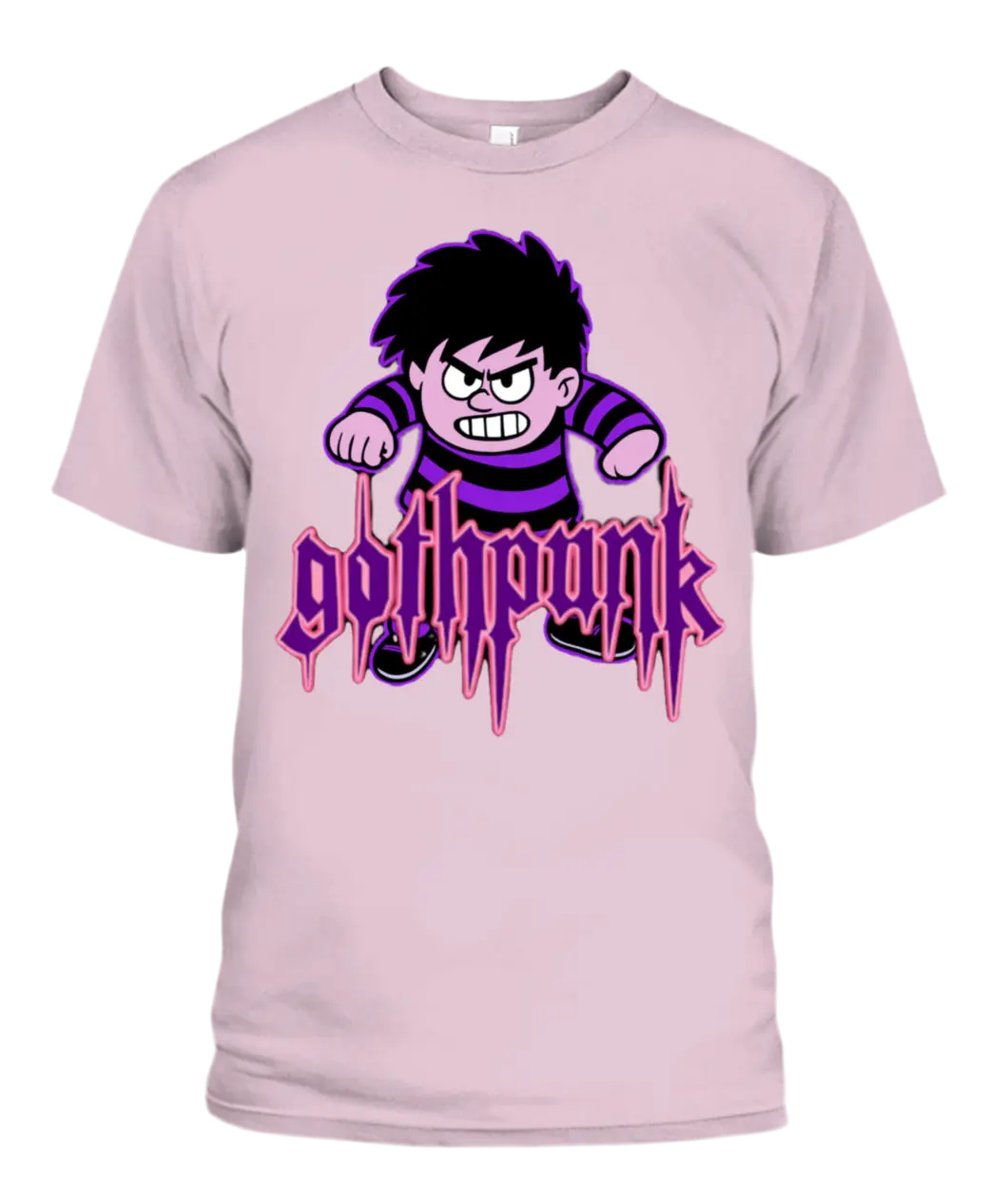 gothpunk menace v1 Unisex T-Shirt | Gildan 5000 goth clothing, punk clothing Mojopriest PhD