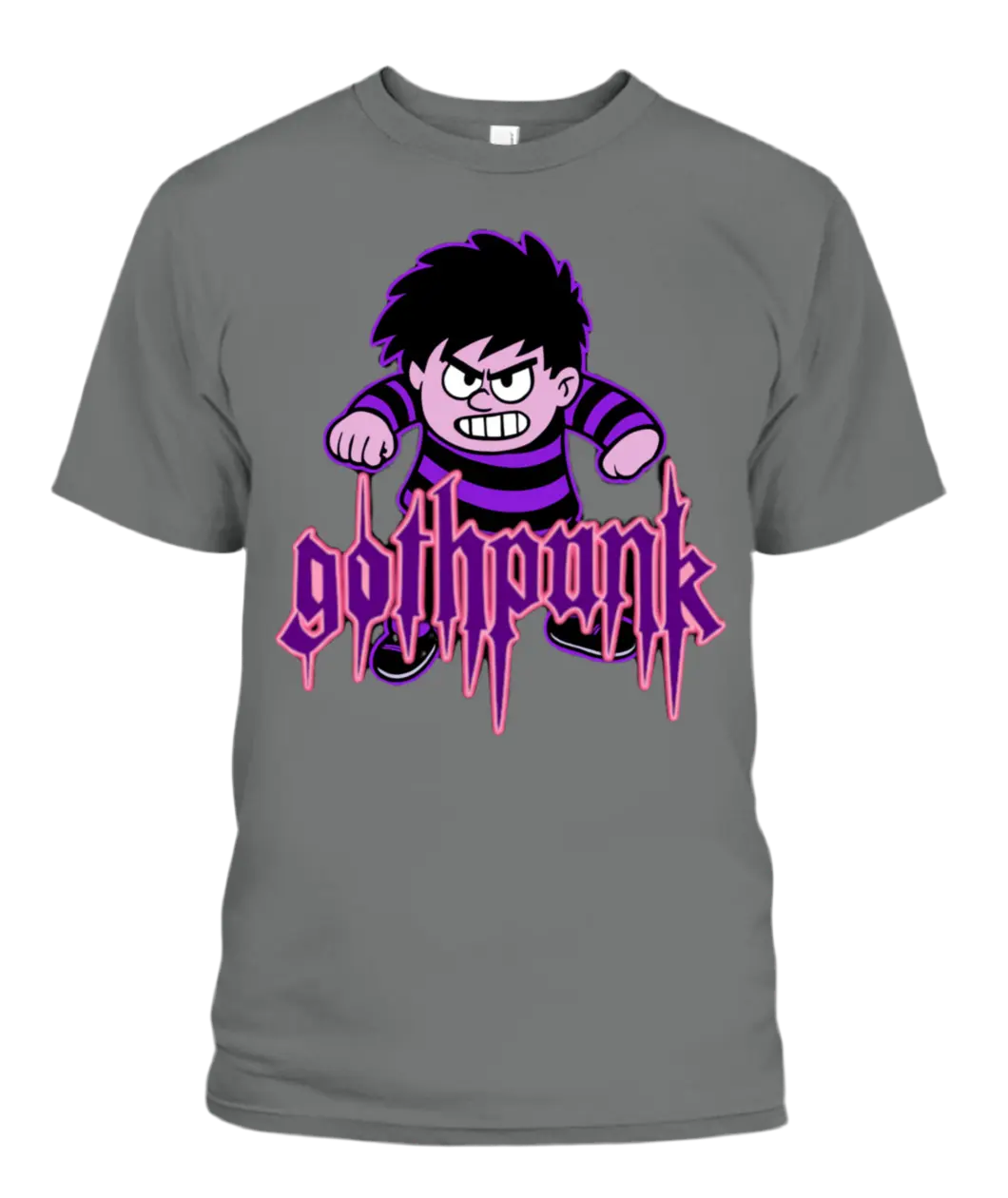gothpunk menace v1 Unisex T-Shirt | Gildan 5000 goth clothing, punk clothing Mojopriest PhD