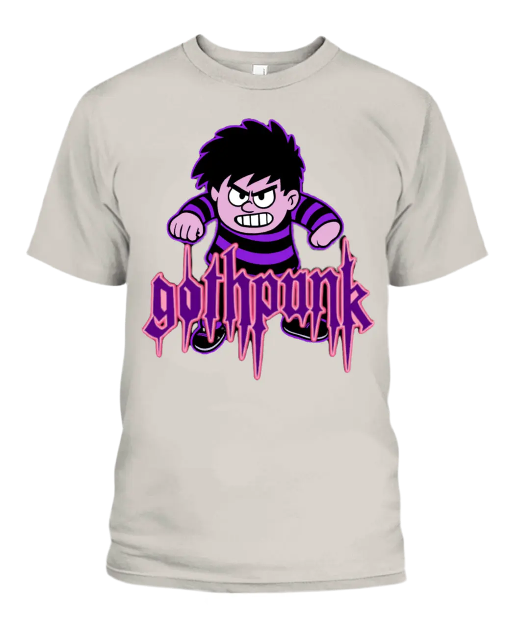gothpunk menace v1 Unisex T-Shirt | Gildan 5000 goth clothing, punk clothing Mojopriest PhD