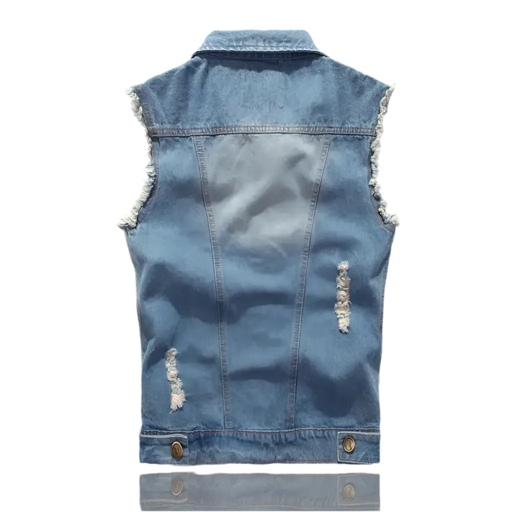 Denim outfit bundle 1. Punk style vest and jeans. Goth clothing, punk clothing
